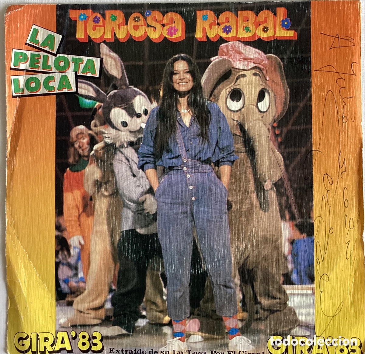 Discos de vinilo: Disco de vinilo promocional de Teresa Rabal - Foto 1