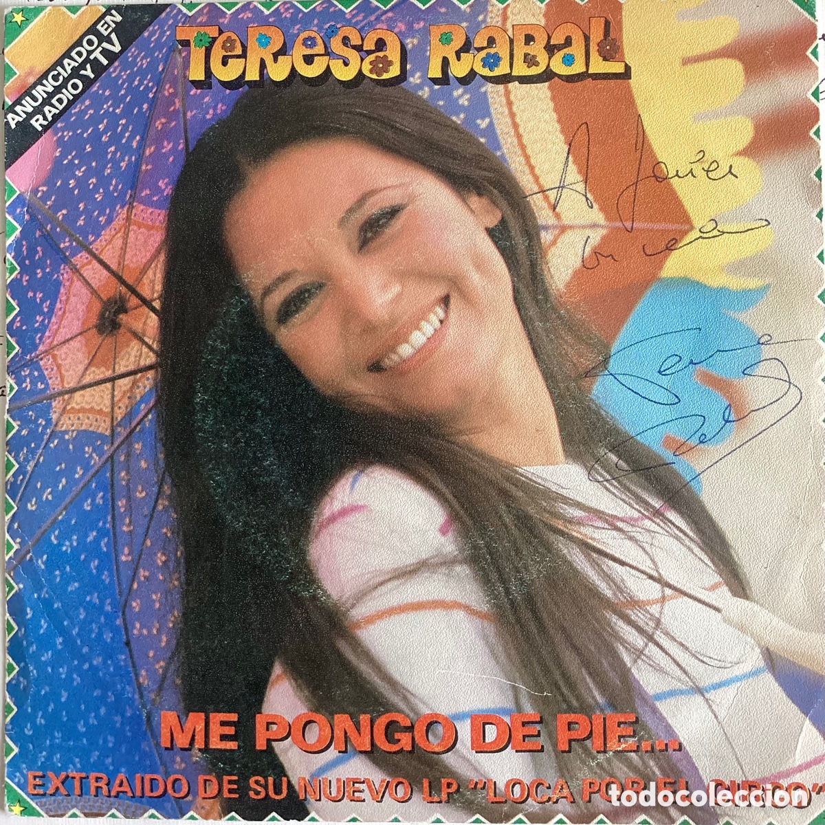 Discos de vinilo: Disco de vinilo sencillo de Teresa Rabal - Foto 1