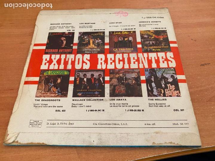 Discos de vinilo: CLIFF RICHARD (BIG SHIP) SINGLE ESPA&Ntilde;A 1969 (EPI26) - Foto 3