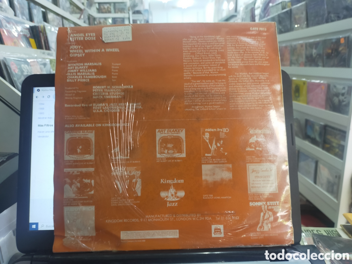 Discos de vinilo: Winton marsalis LP first recordings 1983 - Foto 2