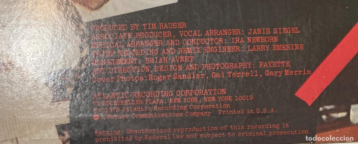 Discos de vinilo: DISCO LP THE MANHATTAN TRANSFER PASTICHE. 1978 U. S. A. - Foto 3