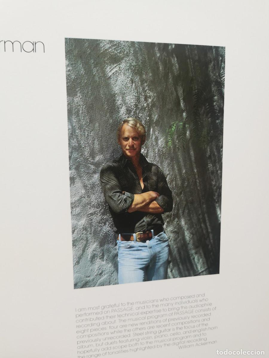 Discos de vinilo: disco, William Ackerman &ndash; Passage ,LP, Album ,1981, US - Foto 6