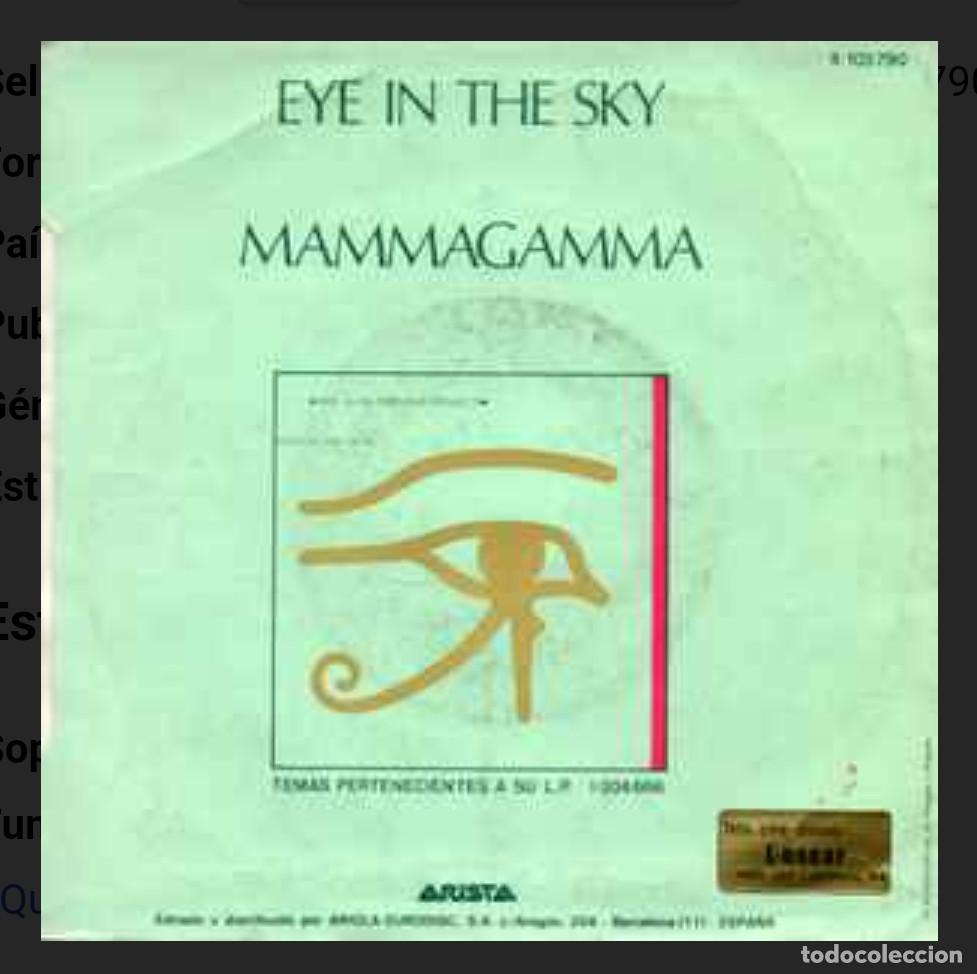 Discos de vinilo: Alan Parson Project - Eye In The Sky Vinilo 7&rdquo; - Foto 2