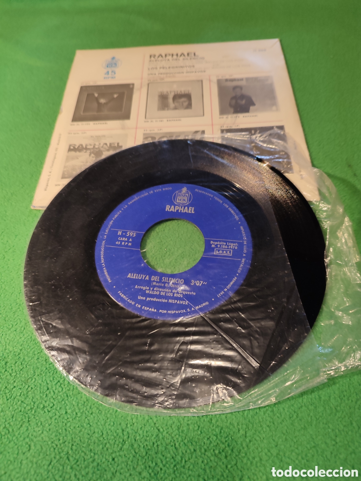Discos de vinilo: Raphael - Aleluya del silencio - Foto 2