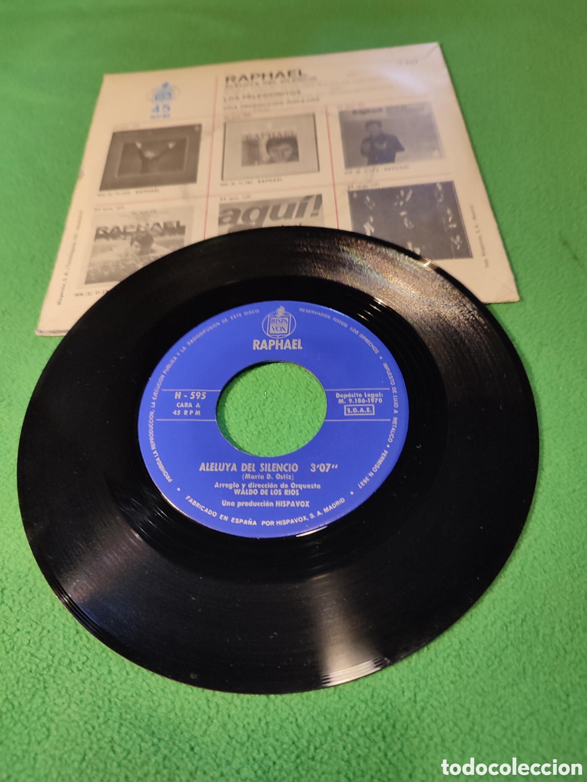 Discos de vinilo: Raphael - Aleluya del silencio - Foto 3