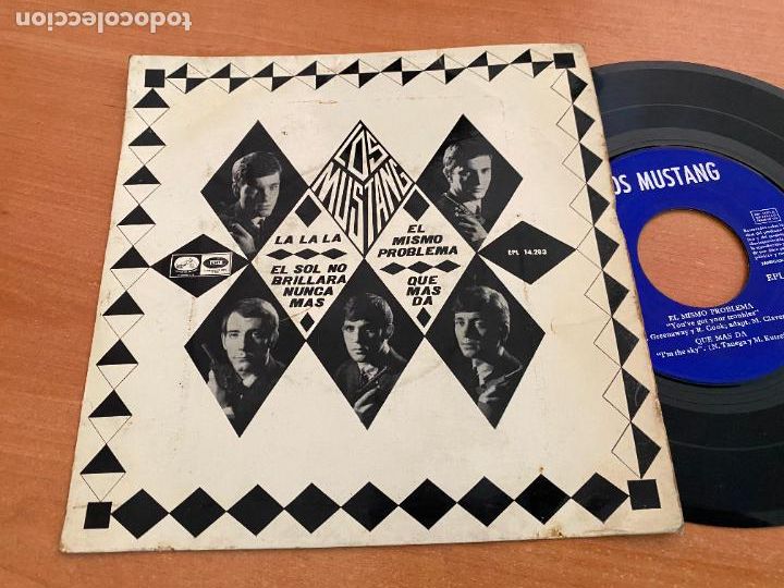 Discos de vinilo: LOS MUSTANG (LA LA LA) EP ESPA&Ntilde;A 1966 (EPI26) - Foto 1