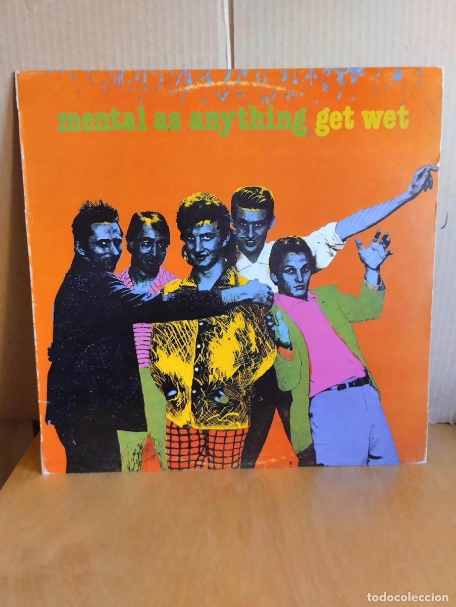 Discos de vinilo: MENTAL AS ANYTHING ---- GET WET - Foto 1