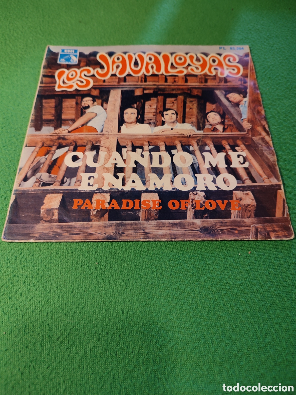 Discos de vinilo: Los Javaloyas - Cuando me enamoro - Foto 1