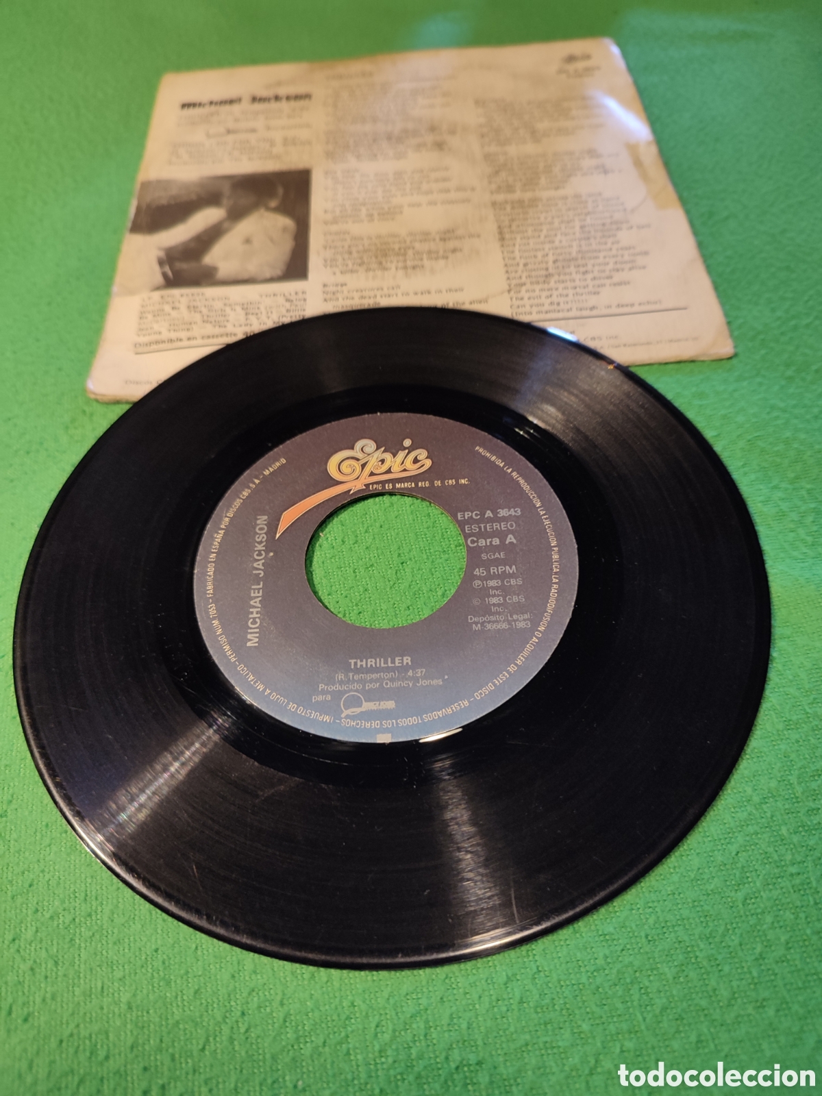 Discos de vinilo: Michael Jackson - Thriller - Foto 2