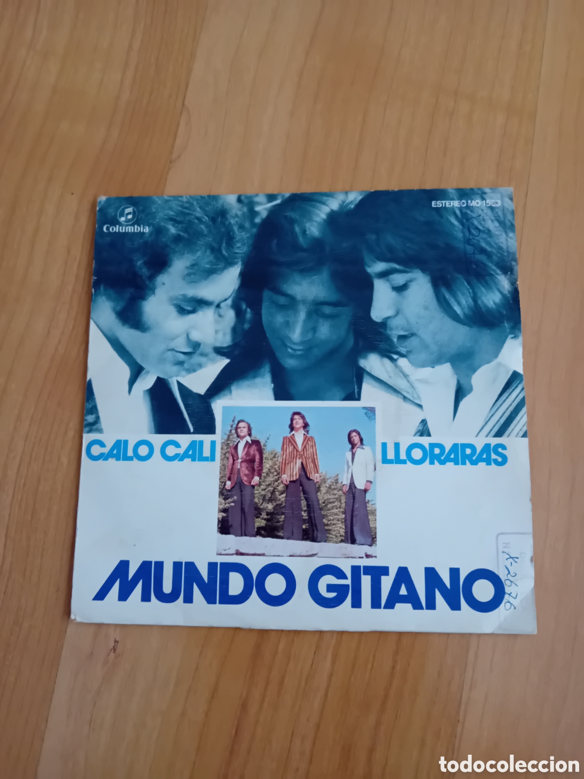 Discos de vinilo: MUNDO GITANO. CALO CALI. LLORARAS - Foto 1
