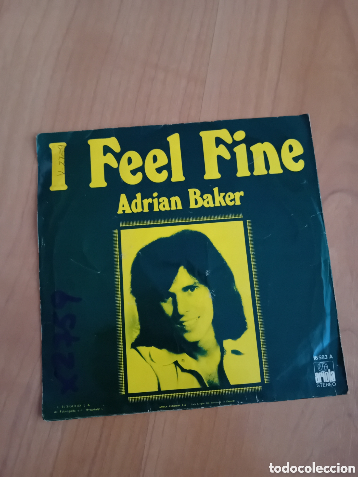 Discos de vinilo: ADRIAN BAKER. I FEEL FINE - Foto 2