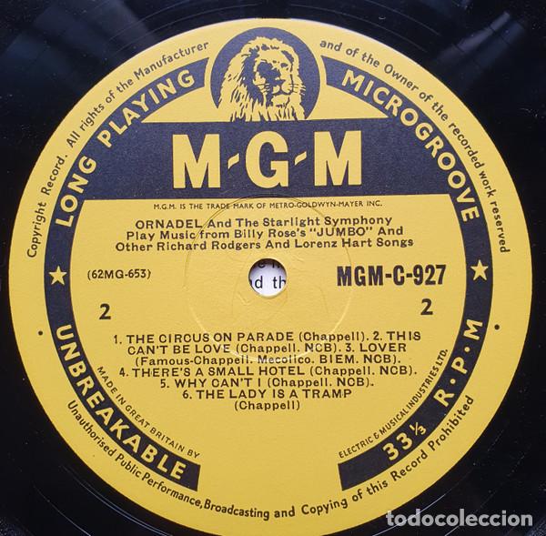Discos de vinilo: Jumbo. Starlight Symphony Orchestra. 1963. VINILO. - Foto 6