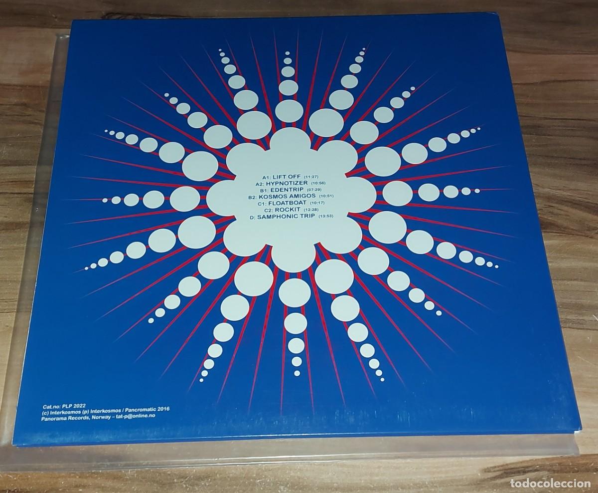 Discos de vinilo: LP 2 VINILOS BLUE INTERKOSMOS HYPNOTIZER Pancromatic a&ntilde;o 2016 SPACE ROCK EXPERIMENTAL - Foto 2