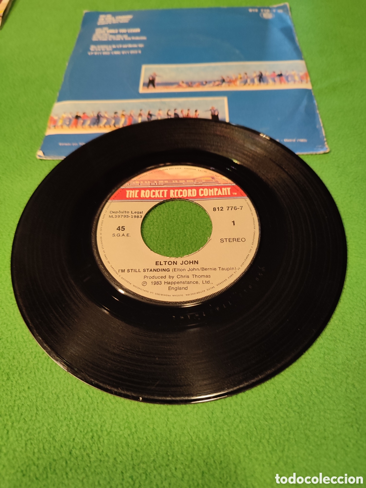 Discos de vinilo: Elton John - Im Still standing - Foto 2