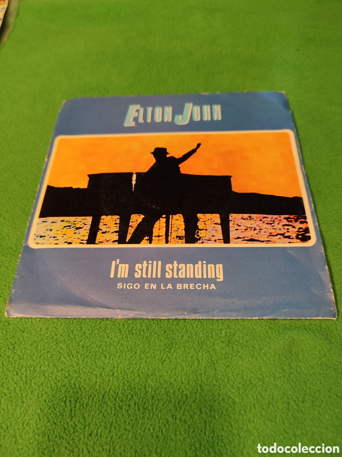 Discos de vinilo: Elton John - Im Still standing - Foto 1