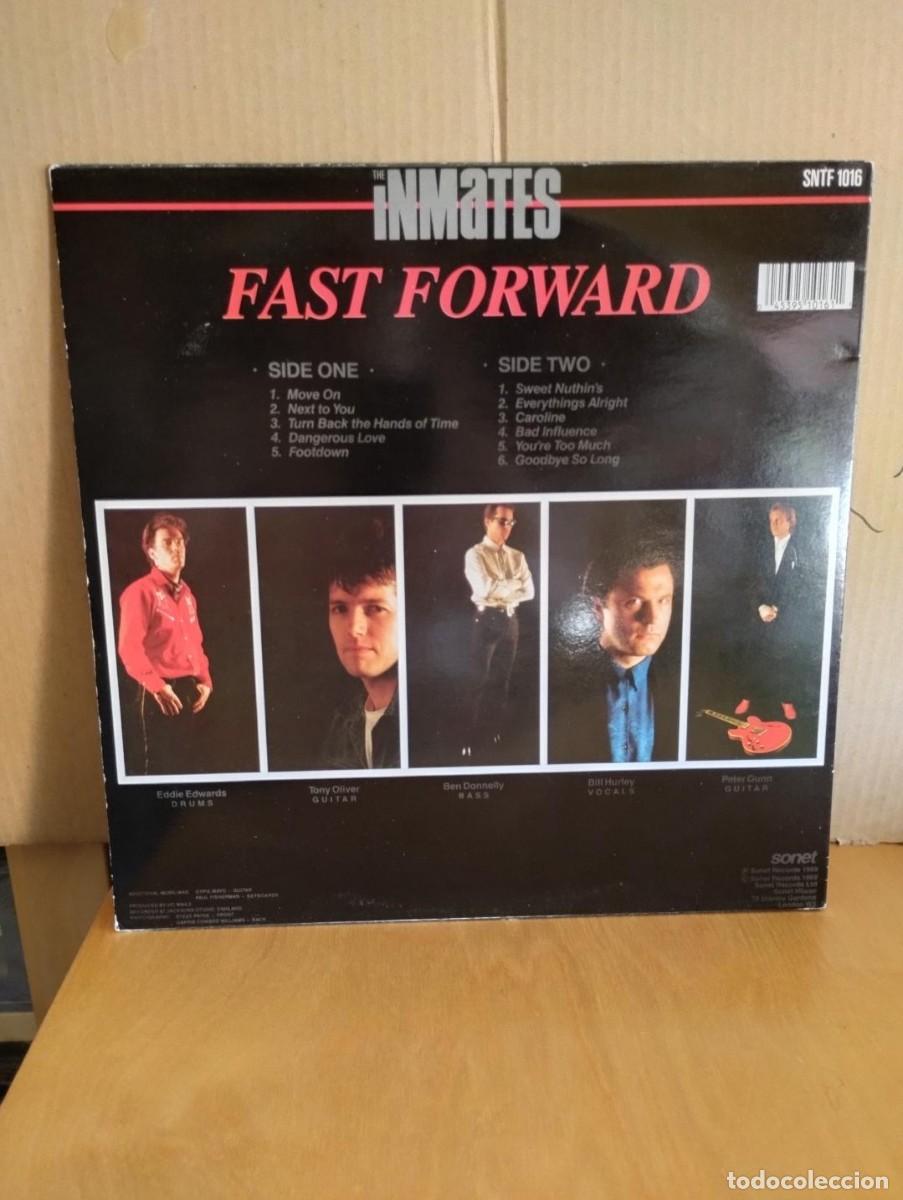 Discos de vinilo: THE INMATES ---- FAST FORWARD - Foto 2