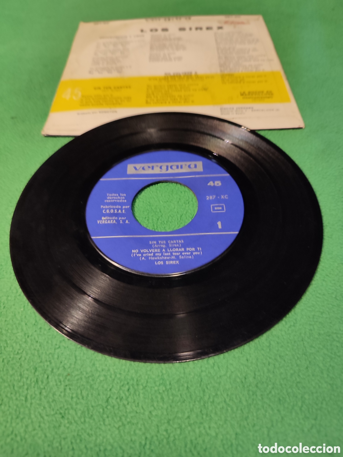 Discos de vinilo: Los Sirex - Ense&ntilde;&aacute;ndote a amar+ 3 - Foto 2