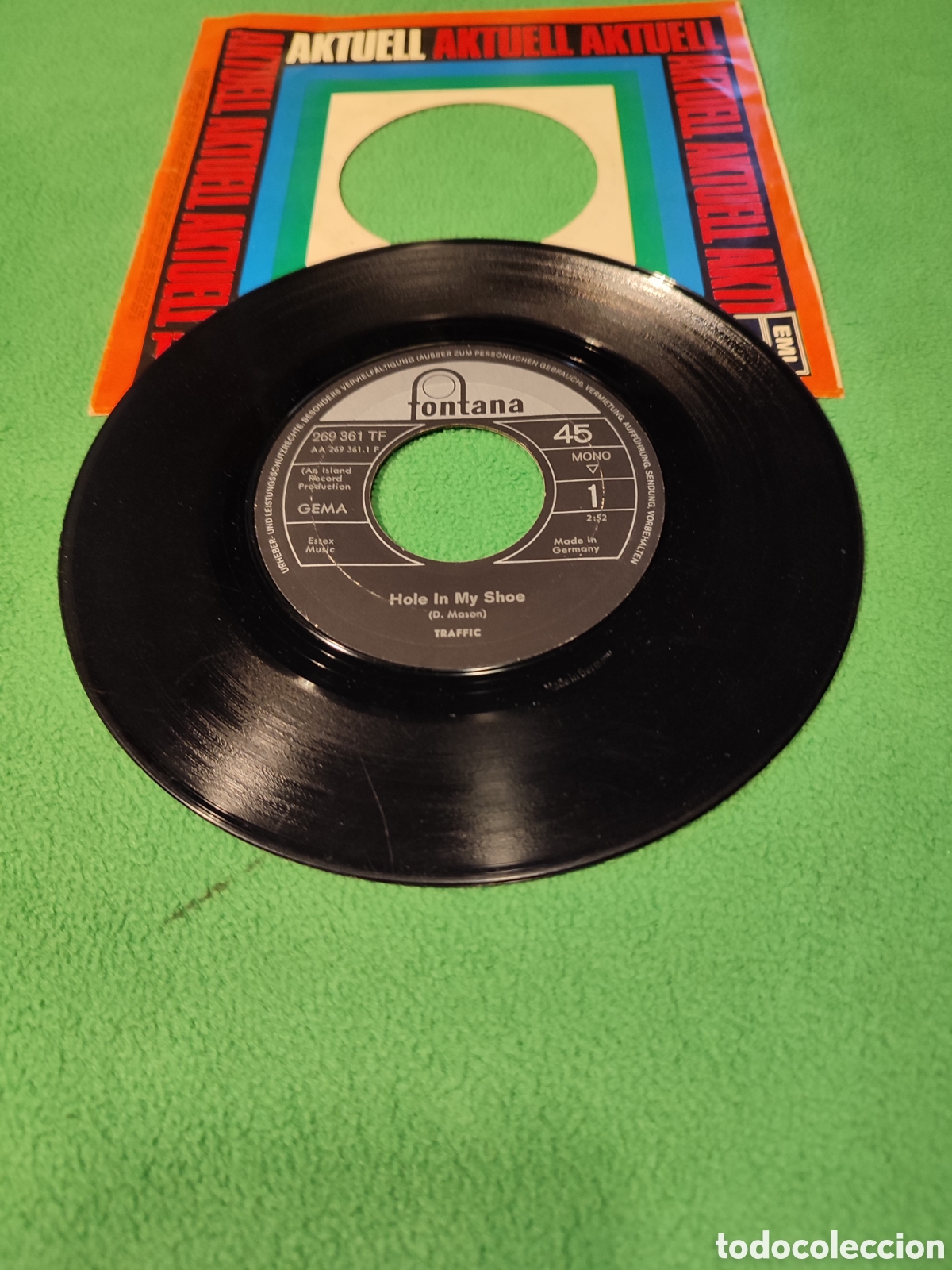Discos de vinilo: Traffic - Hole in My shoe - Foto 1