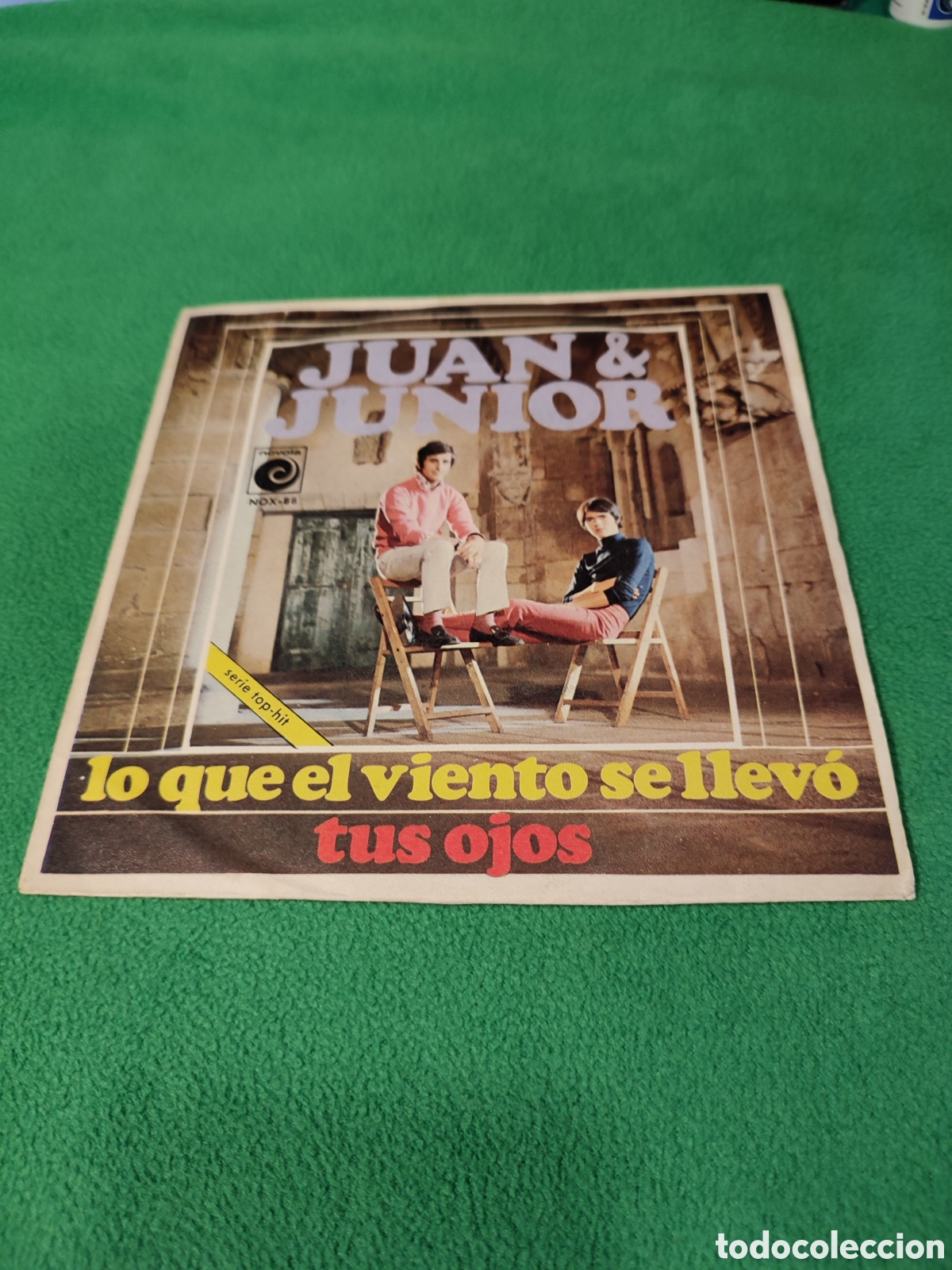 Discos de vinilo: Juan & Junior - Lo que el viento se llev&oacute; - Foto 1