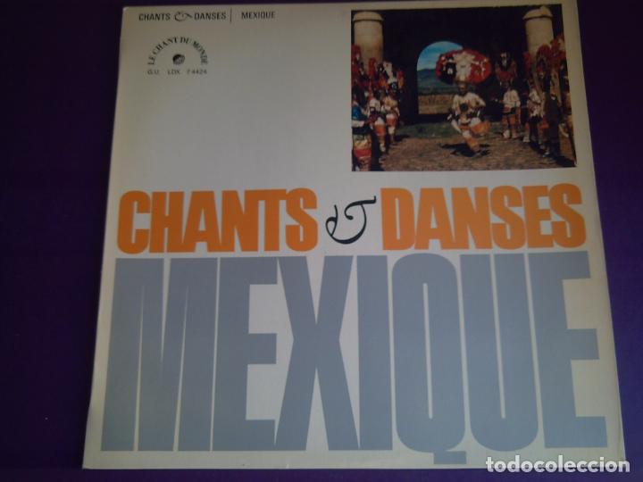 Dischi in vinile: Maria Luisa Buchino, Trio Aguilillas &ndash; Canciones bailes de Mexico - LP CHANT DU MONDE FRANCIA, FOLK