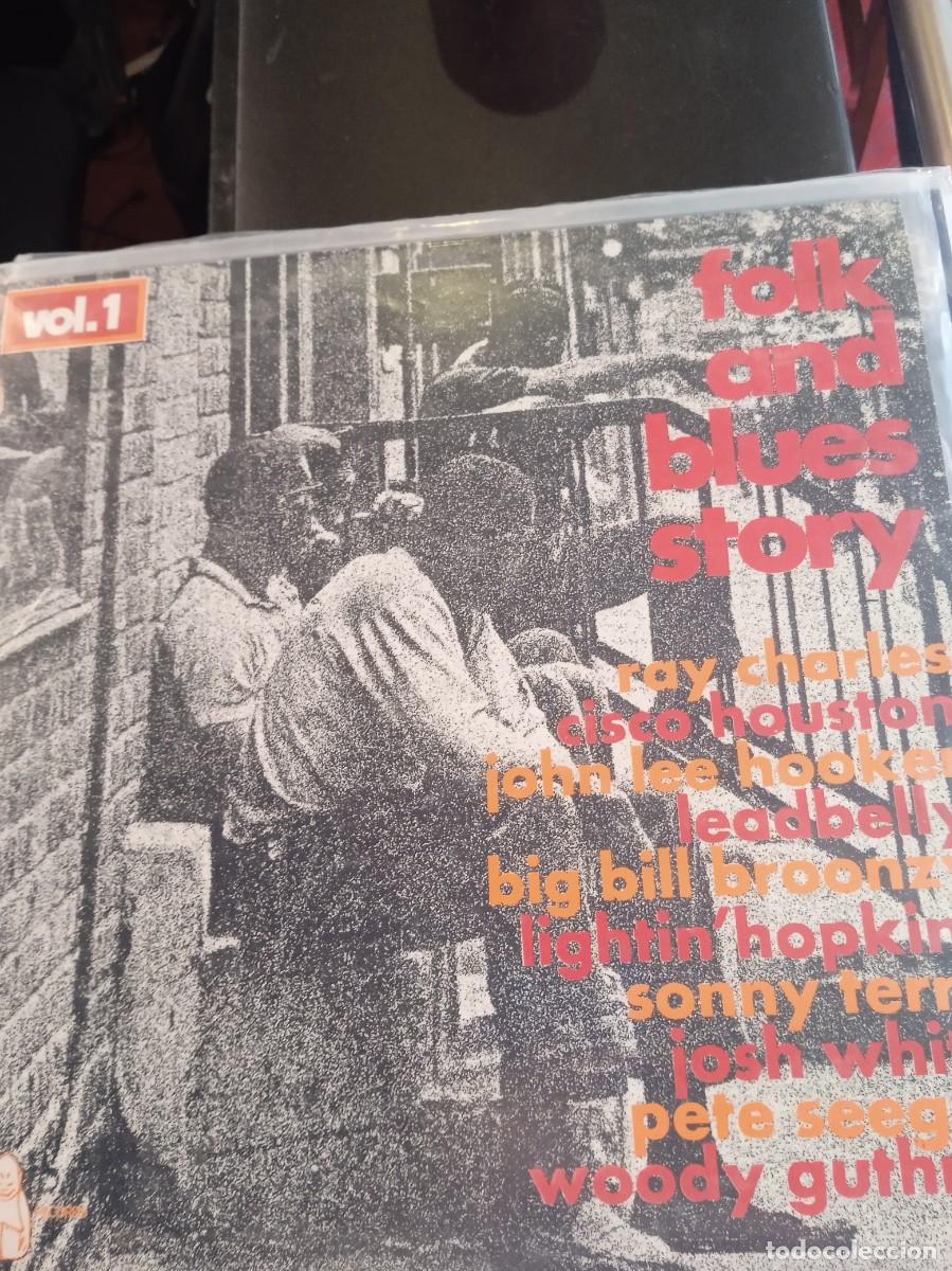 Discos de vinilo: FOLK & BLUES STORY- VOL 1. LP