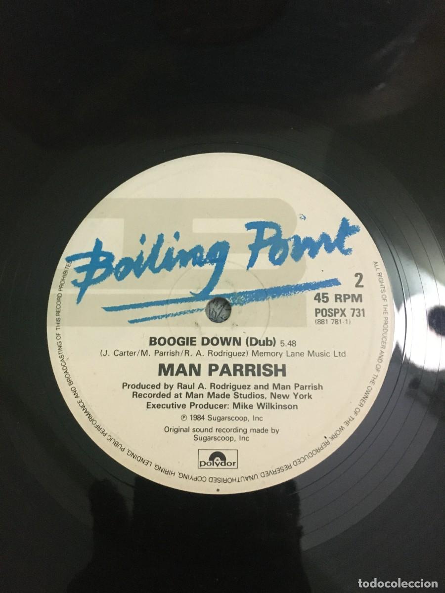 Discos de vinilo: Man Parrish &lrm;&ndash; Boogie Down (Bronx) - Foto 2
