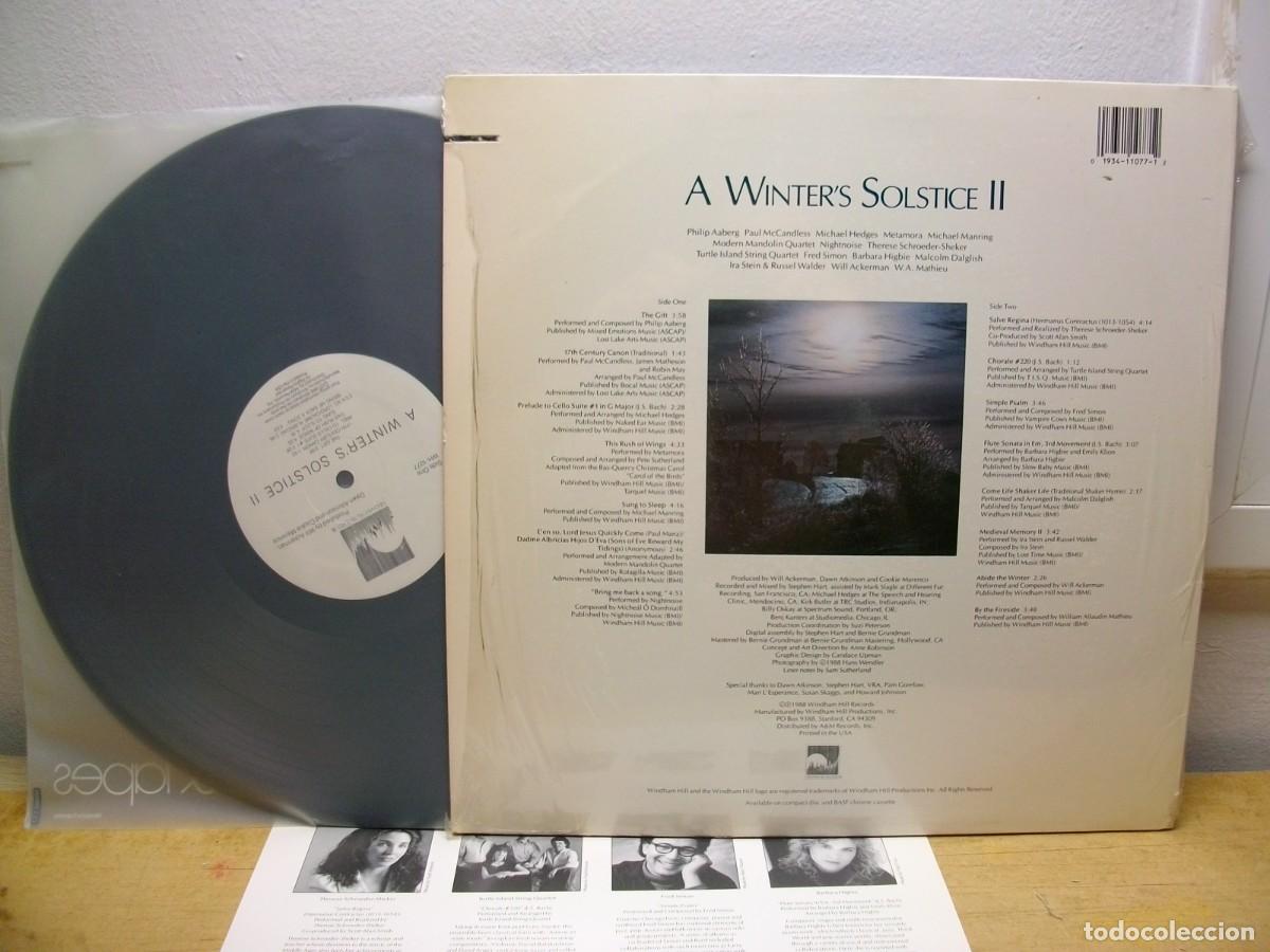 Discos de vinilo: Windham Hill Artists &ndash; A Winters Solstice II LP - Foto 2