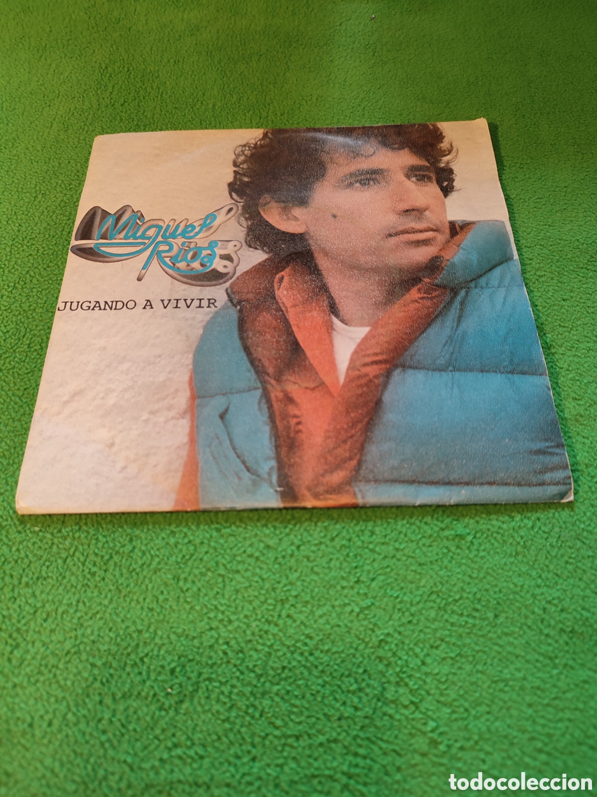 Discos de vinilo: Miguel R&iacute;os - Jugando a vivir - Foto 1