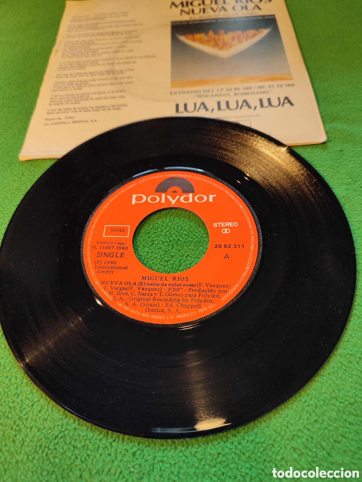 Discos de vinilo: Miguel R&iacute;os - Nueva ola - Foto 2