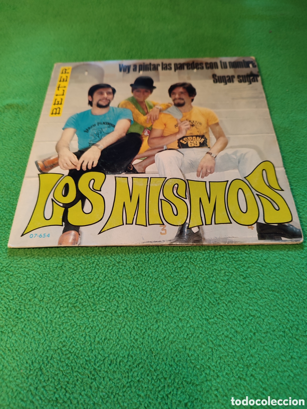 Discos de vinilo: Los Mismos - Voy a pintar las paredes. - Foto 1