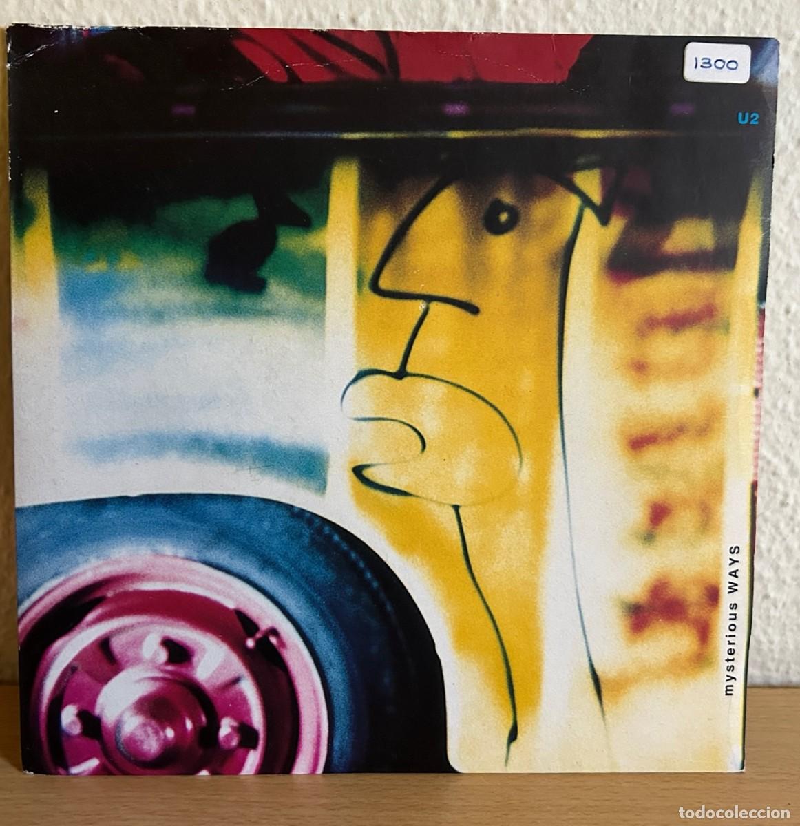 Discos de vinilo: U2 &lrm;&ndash; Mysterious Ways. Estado. Vg / Vg. 1991 - Foto 1