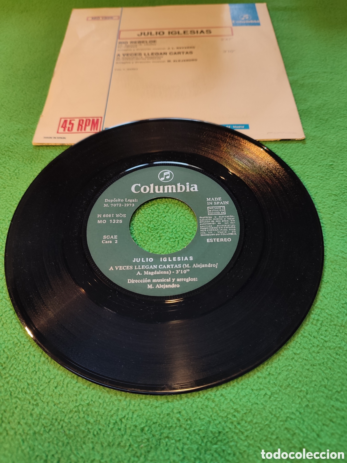 Discos de vinilo: Julio Iglesias - Rio Rebelde - Foto 2