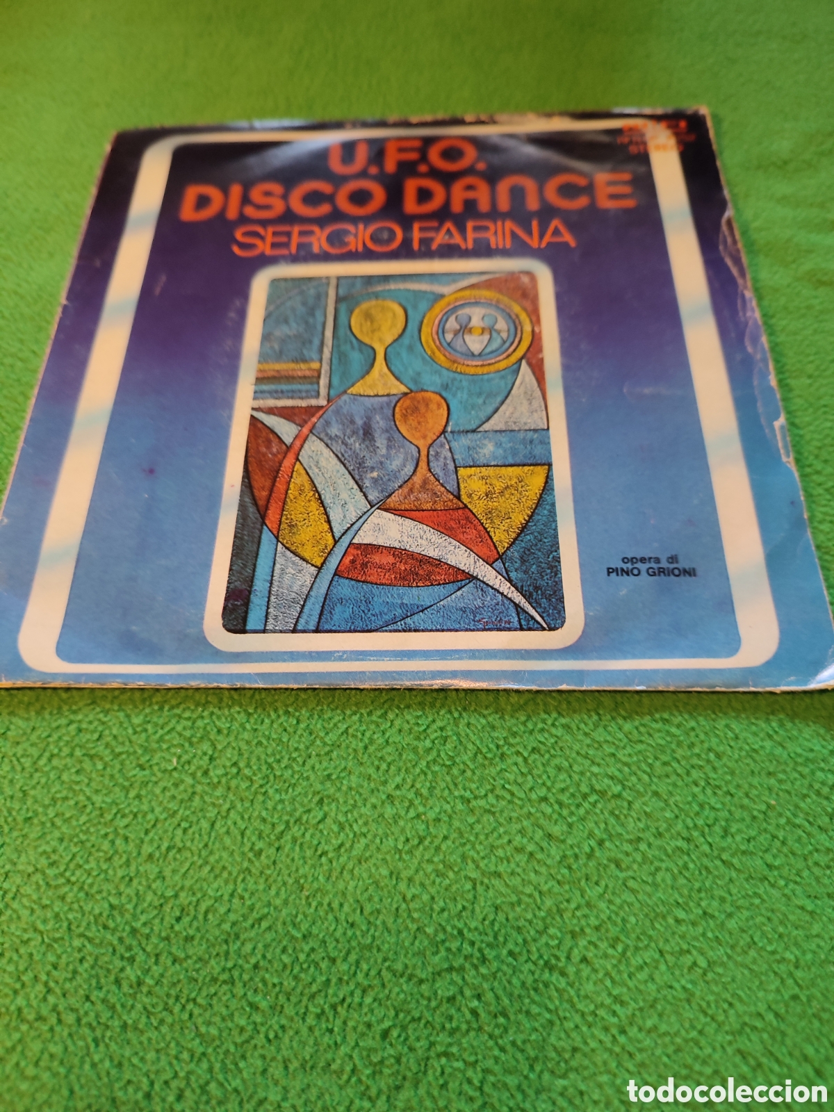 Discos de vinilo: Sergio Farina - UFO disco dance - Foto 1