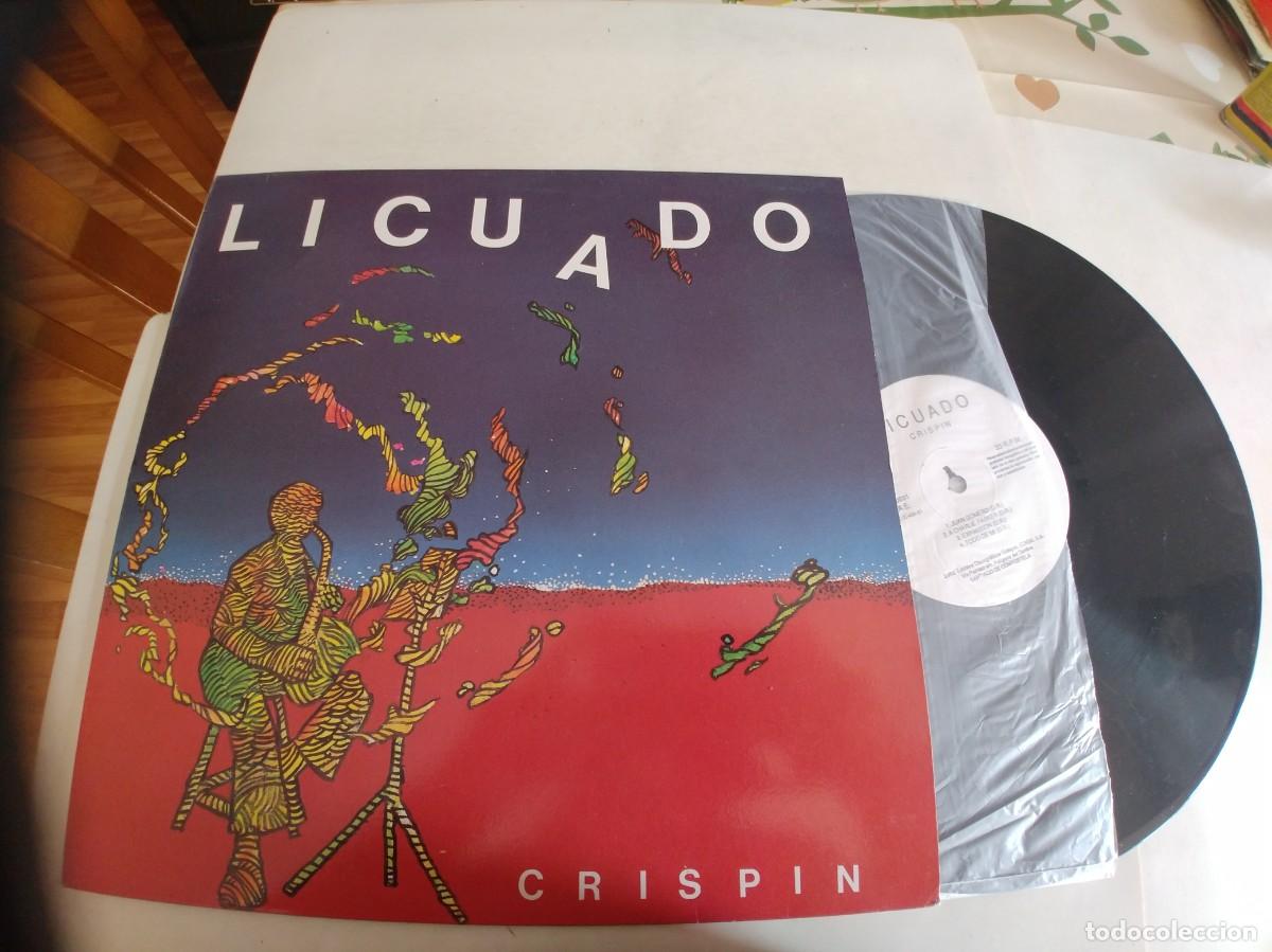 Discos de vinilo: LICUADO-LP CRISPIN-BUEN ESTADO