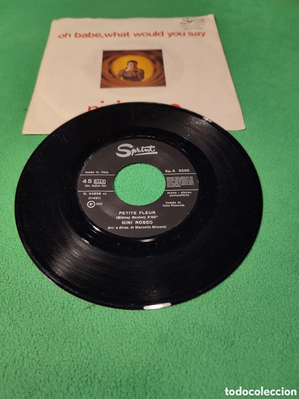 Discos de vinilo: Nini Rosso - Petite fleur - Foto 2