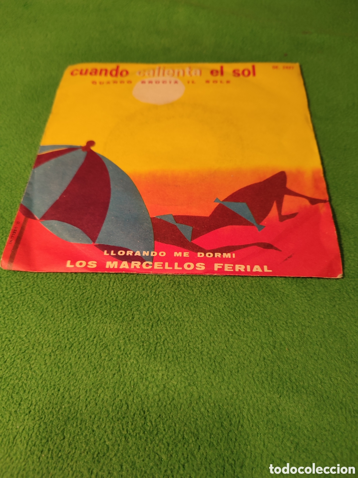 Discos de vinilo: Los Marcellos Ferial - Cuando calienta el sol - Foto 1