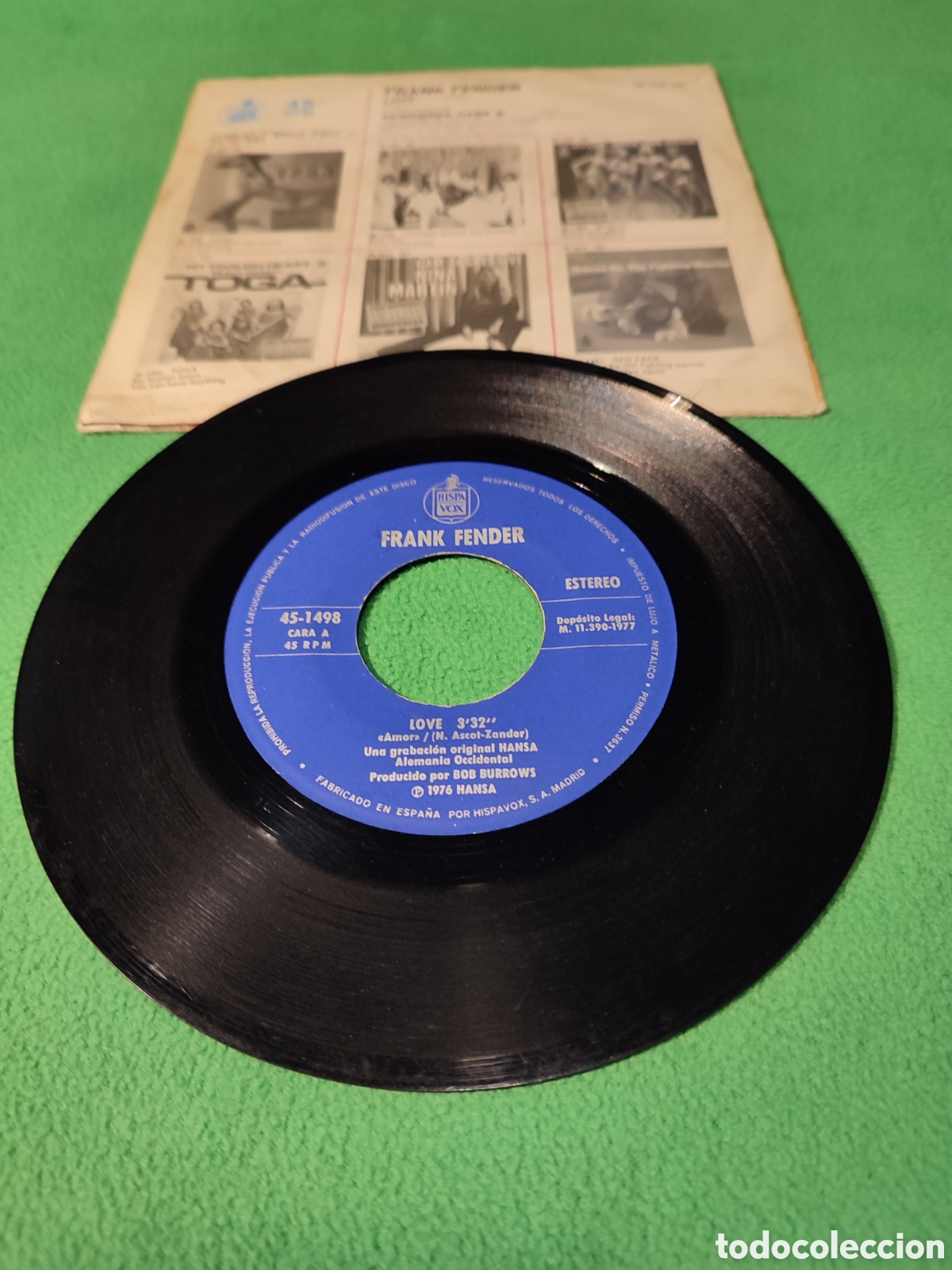 Discos de vinilo: Frank Fender - Love - Foto 2