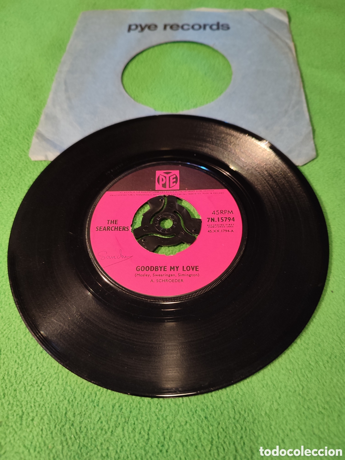 Discos de vinilo: The Searchers - Goodbye My love - Foto 1