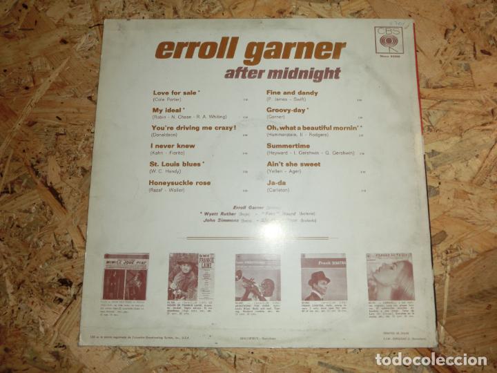 Discos de vinilo: ERROLL GARNER - AFTER MIDNIGHT (SPAIN 1967) - Foto 2