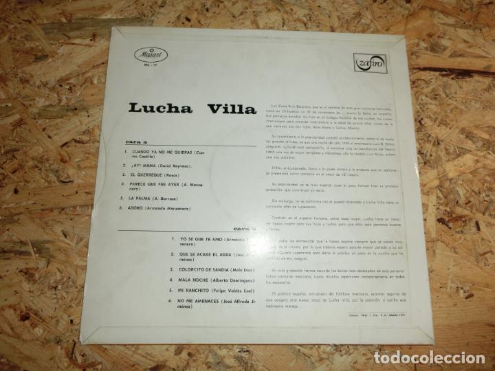 Discos de vinilo: Lucha Villa - Lucha Villa - Foto 2
