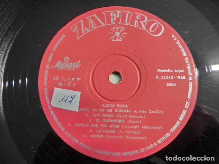 Discos de vinilo: Lucha Villa - Lucha Villa - Foto 3
