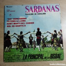 Dischi in vinile: EP 7” SARDANAS Nº3. LA PRINCIPAL DE LA BISBAL 1961 ”SA” RONCADORA + 3.