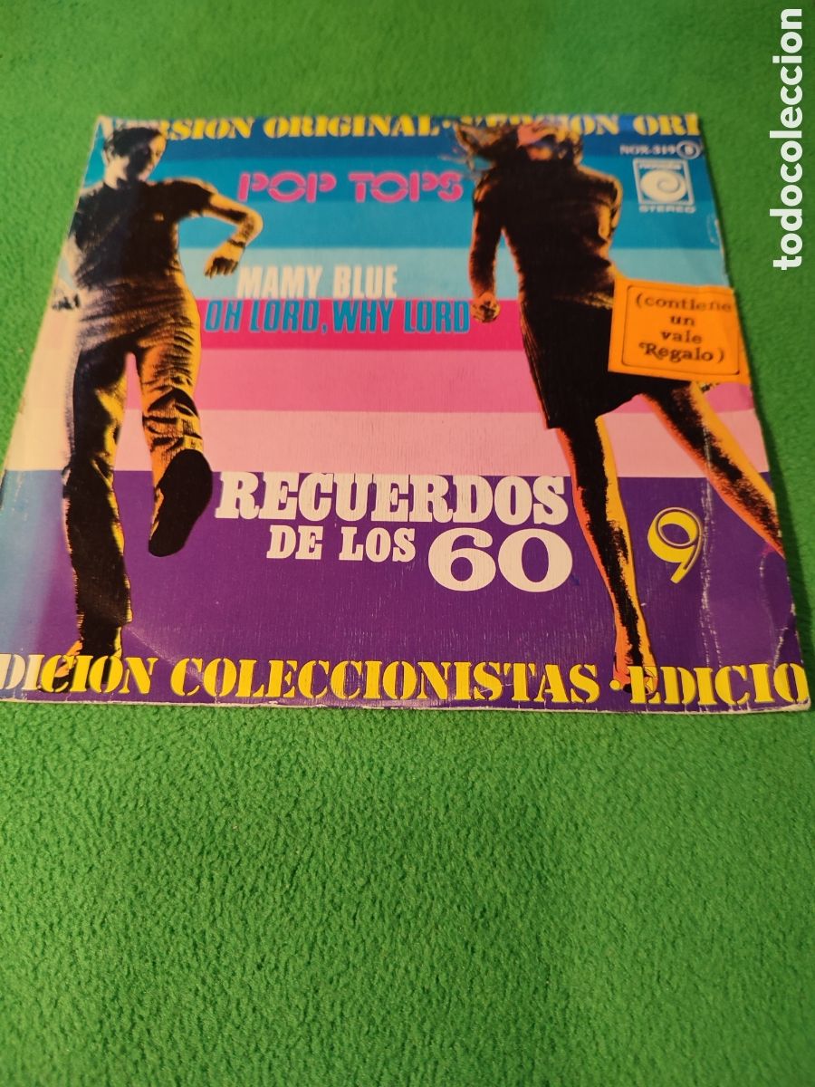 Discos de vinilo: Pop Tops - Mamy blue - Foto 1