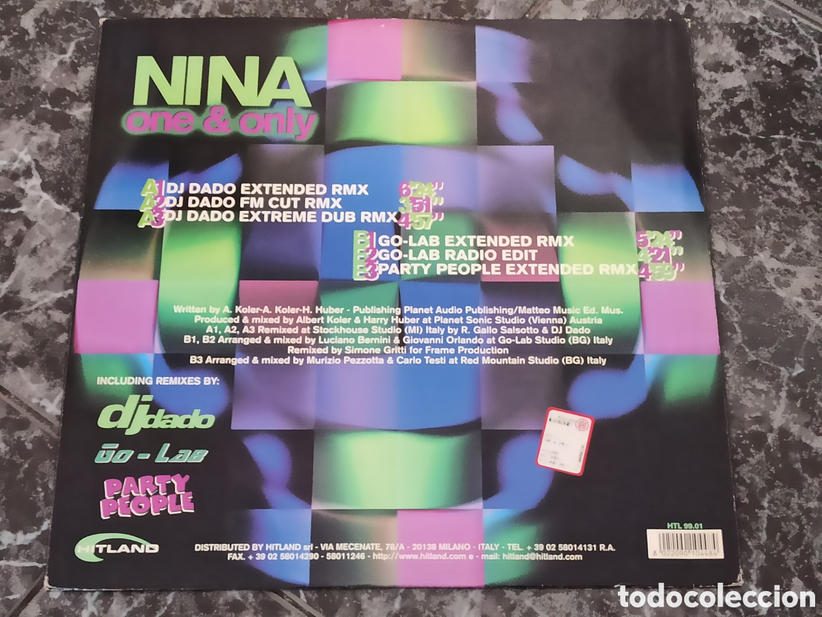 Discos de vinilo: Nina - One & Only (12&rdquo;) - Foto 2