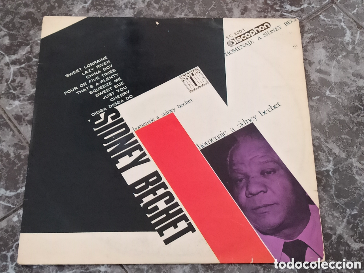 Discos de vinilo: Sidney Bechet &lrm;&ndash; Un Homenaje A Sidney Bechet - Foto 1