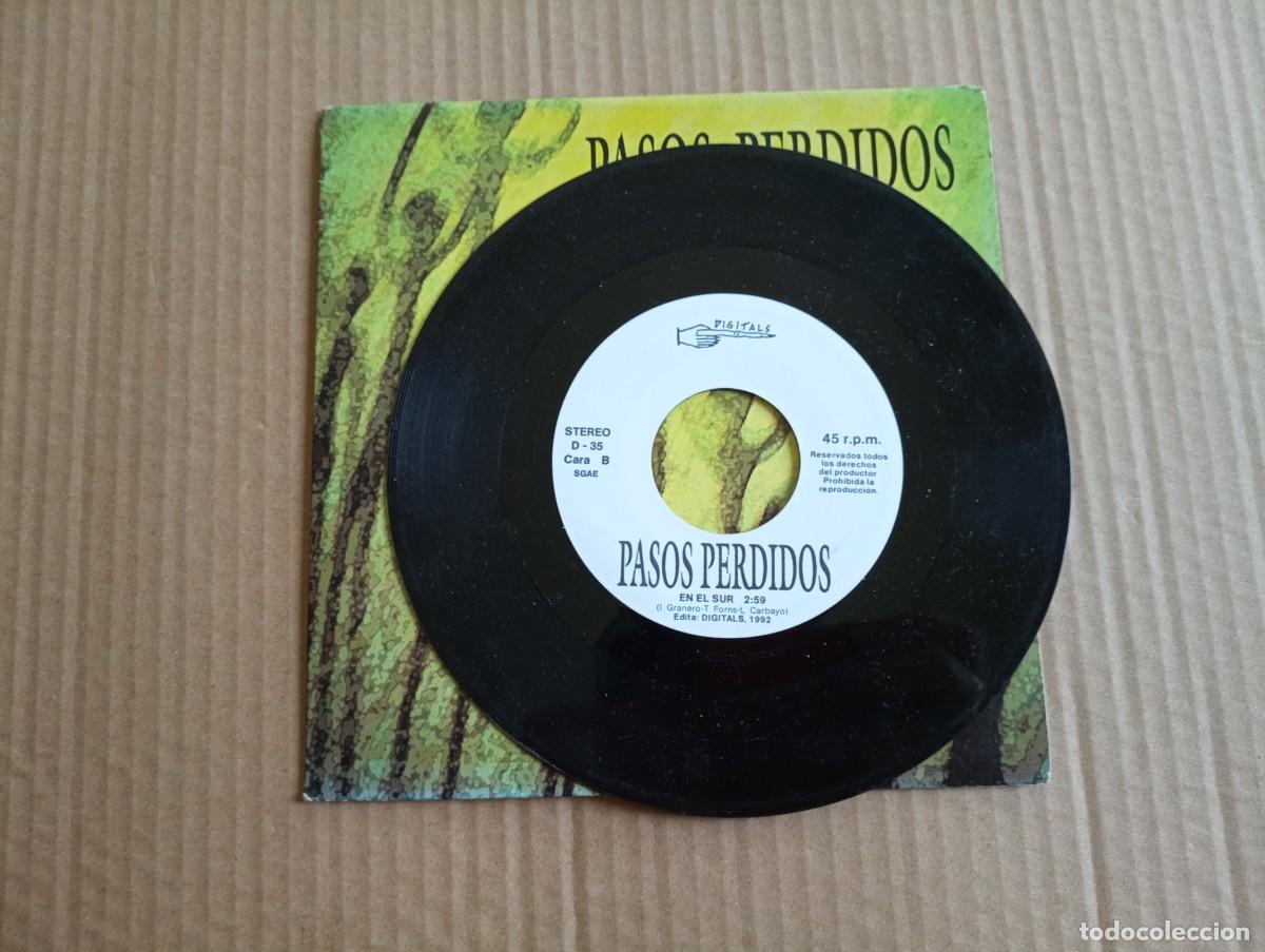 Discos de vinilo: PASOS PERDIDOS - 30 GRADOS SINGLE 1992 POWER POP - Foto 2