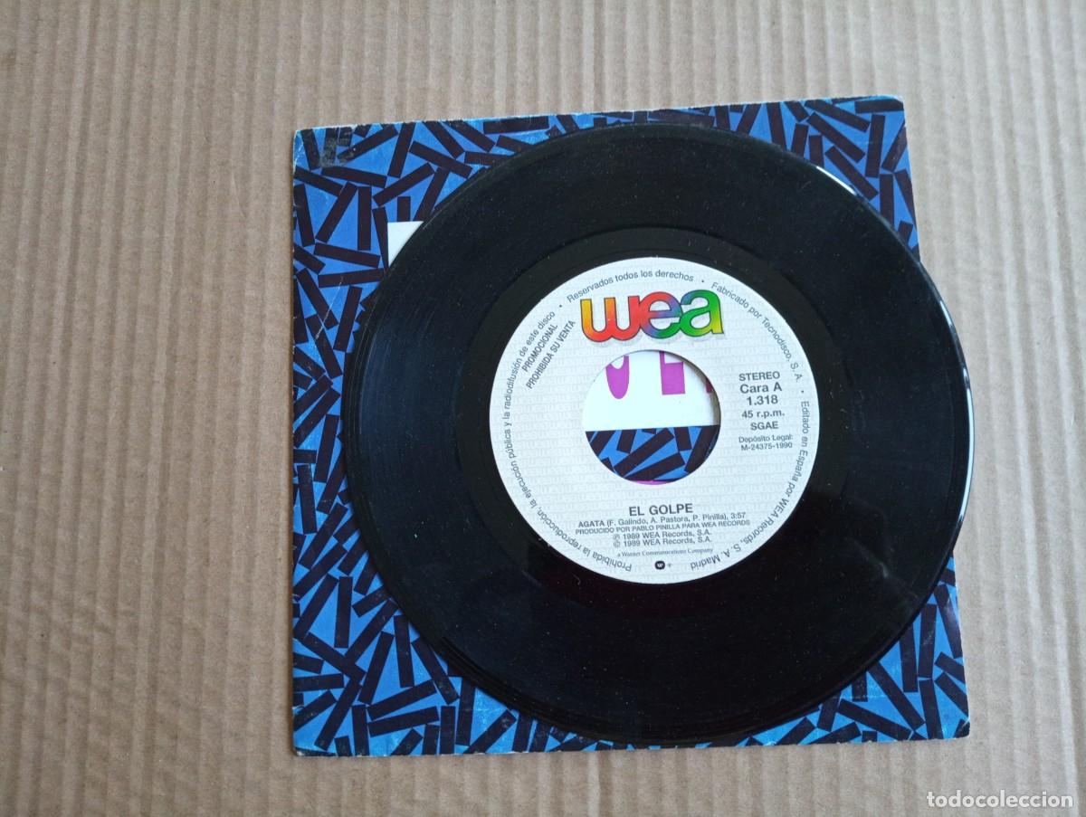 Discos de vinilo: EL GOLPE - AGATA SINGLE 1990 - Foto 2