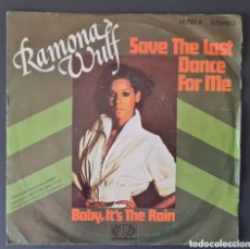 Discos de vinilo: SINGLE - RAMONA WULF - SAVE THE LAST DANCE FOR ME - JUPITER RECORDS 16 795 A 1976