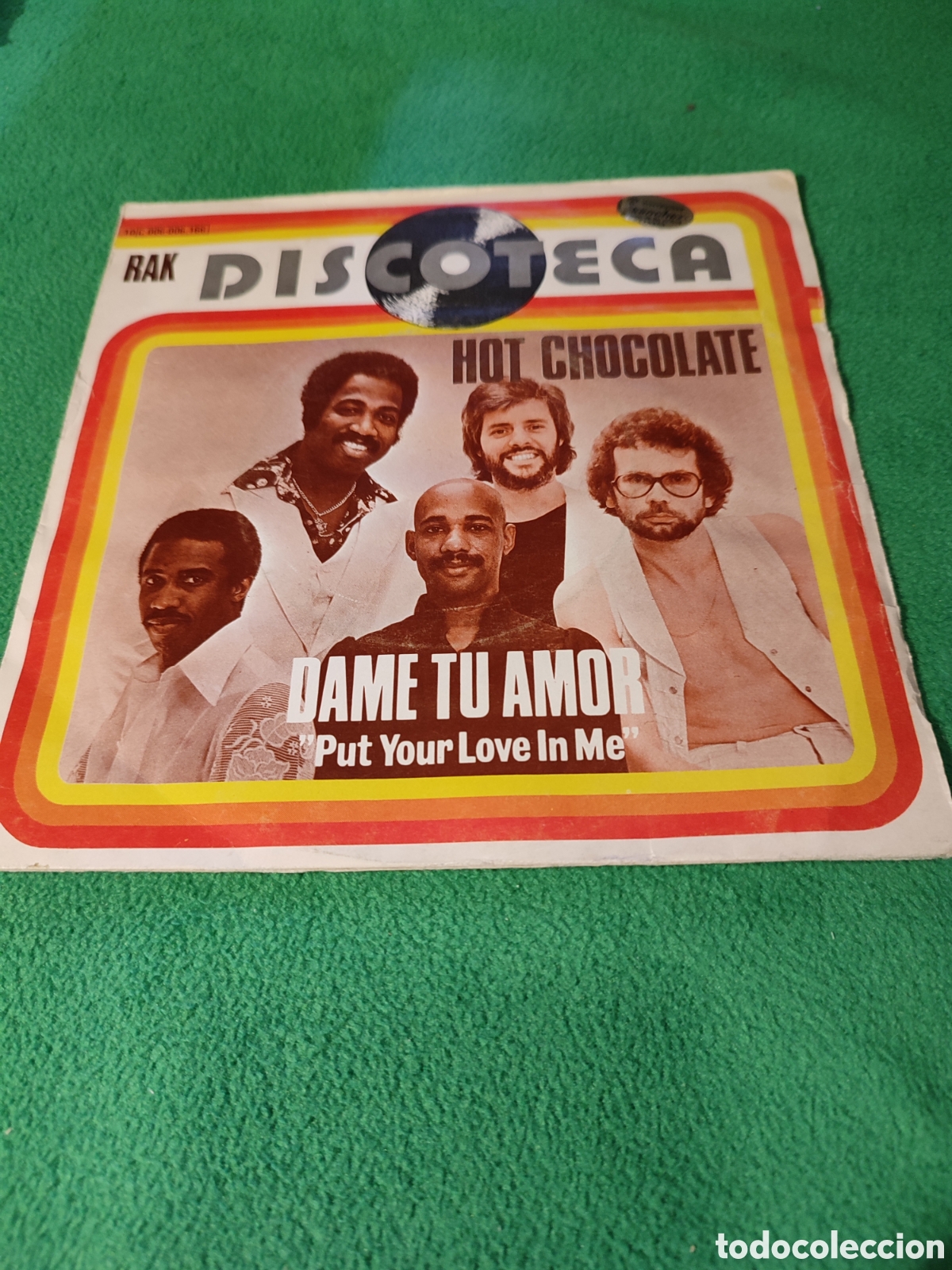 Discos de vinilo: Hot Chocolate - Dame tu amor - Foto 1