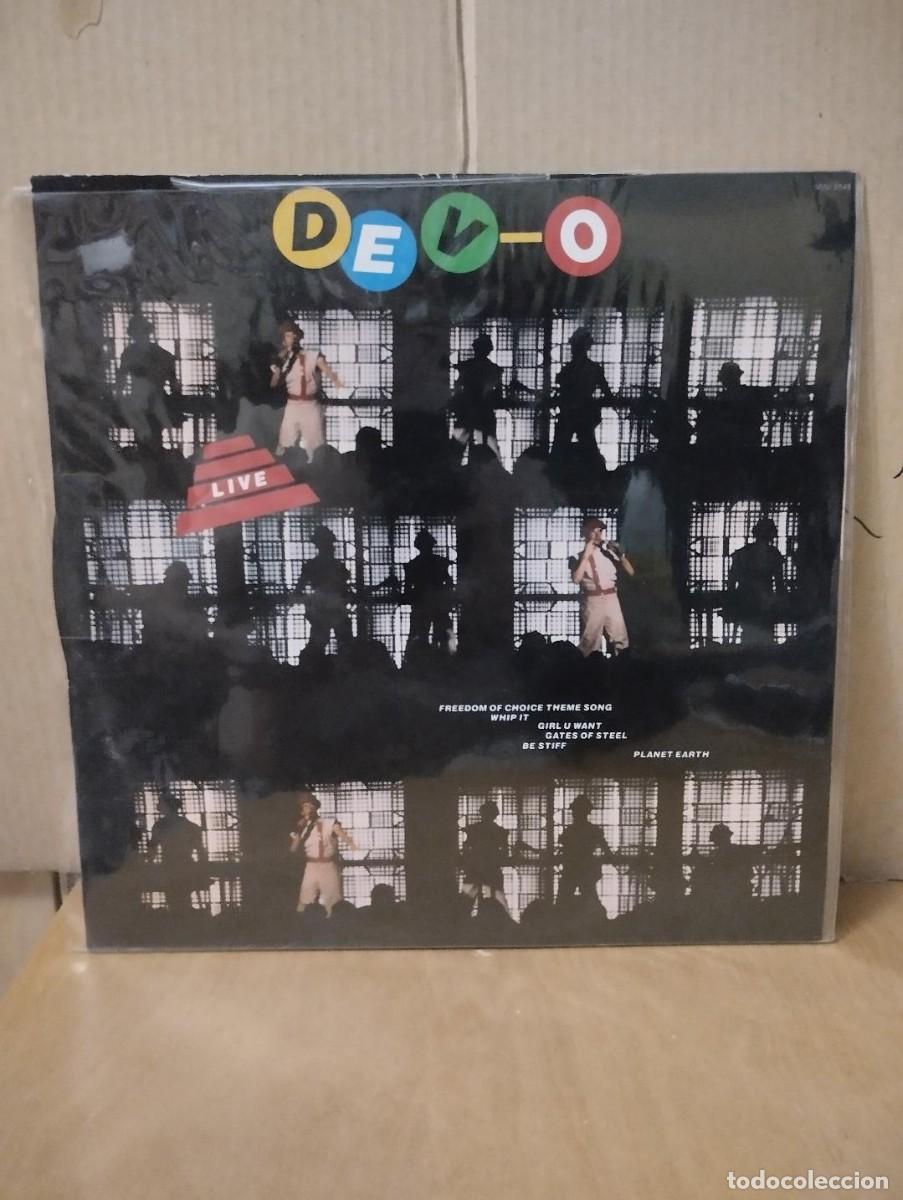 Discos de vinilo: DEVO --- LIVE - Foto 1